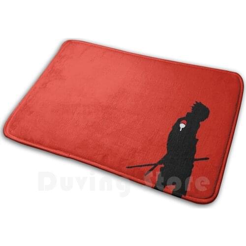 Young Minimalist Sasuke Design Mat Rug Carpet Anti-Slip Floor Mats Bedroom Madara Itachi Rinnengan Sharingan Minimalist