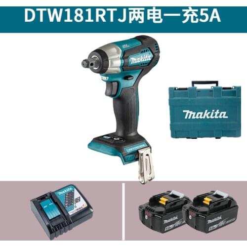 Makita DTW181 DTW181Z DTW181RTJ 18V Brushless 1/2" Impact Wrench SET 220~240V