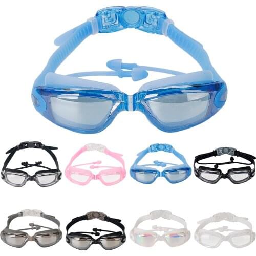 Adjuatable Anti Fog Anti UV Swimming Goggles for Men Women Boys Girls Adult Senior 7 Colors SP2659-SP2666