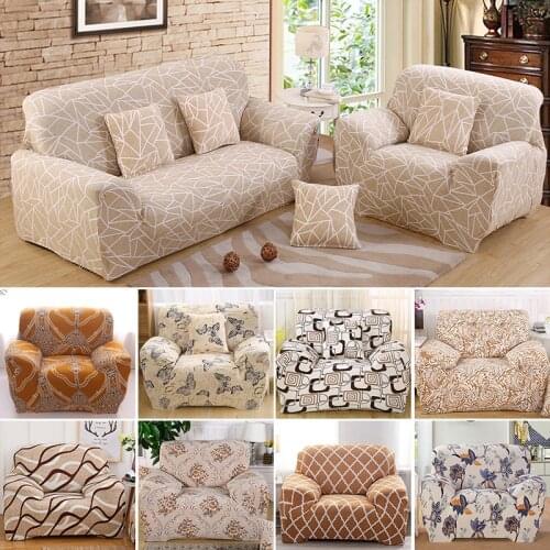 New Elastic Stretch Cover for Sofa Living Room Couch Cover Sectional Sofa Slipcover Furniture Protector Canape Sofa Cover Cotton