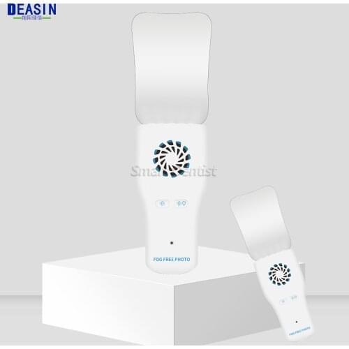 Dental orthodontic imaging LED fog free photo mirror stainless steel refractor cavity obervation reflector