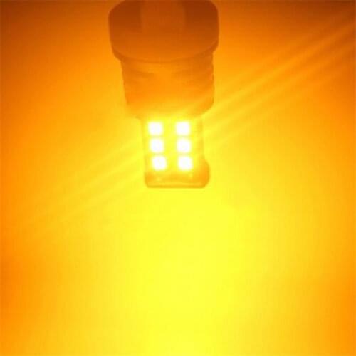 15LED Brake Tail Light LED side light 20*55mm 2835 LED 2pcs 7443/7440 9-16.5V Car