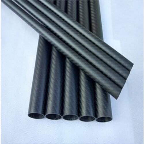 3K carbon tube carbon fiber tube 23mm 24mm