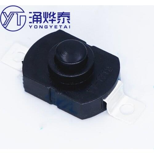 1712KD flashlight flashlight, oval,button switch self-locking switch free shipping