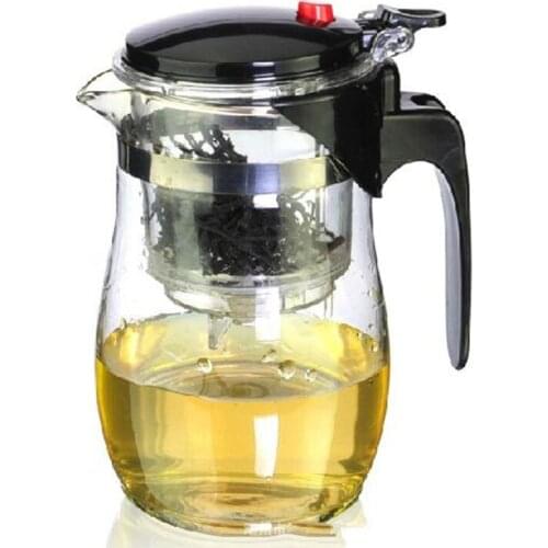TP-757 Kamjove Art Tea Cup * Mug & Tea Pot 700ml Glass Gongfu Teapot Maker Press Puer Tea Tie Guan Yin Green Tea