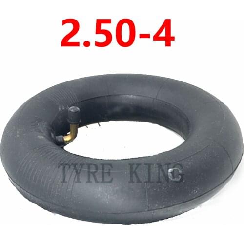 2.50-4 Inner Tube 2.50-4 Inner Tire for Gas & Electric Scooter Bike Metal Valve TR87 Scooter Wheelchair Wheel Accessory