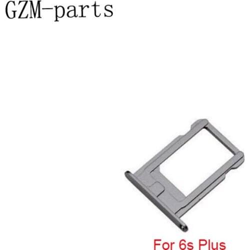 GZM-parts 100pcs/lot SIM Card Tray Holder For iPhone 6S 6S Plus Gray Silver Gold Rose Gold Sim Tray Holder Repair Parts