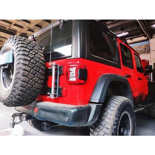 For Jeep JL for wrangler 2018+ Lantsun JL1094 three-in-one Bracket Antenna, shovel, flagpole LANTSUN