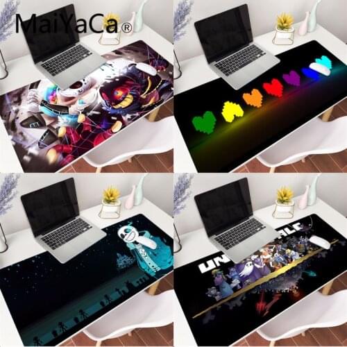 MaiYaCa Undertale Game Rubber Pad to Mouse Game Gaming Accessories Mousepad Mouse Mat Desk Keyboard xxl Mouse Pad Game