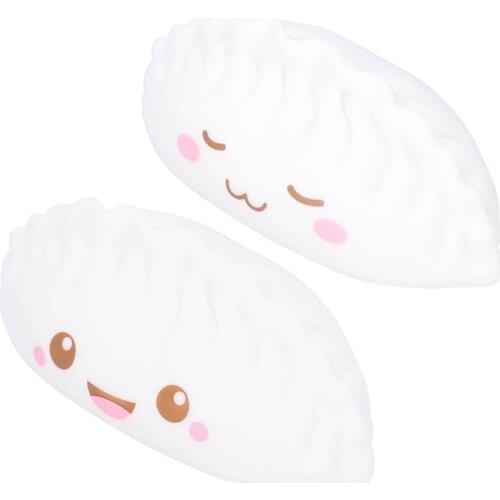 Cute Dumpling Shaped Small Night Light Bedroom Sleeping Light LED Lamp Christmas Gifts night light for children 2021