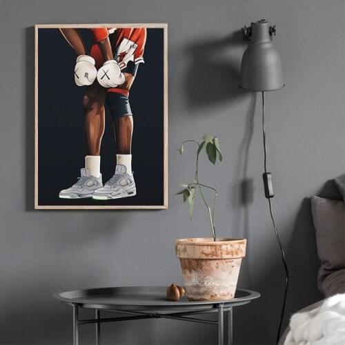 Fashion Trends Sports Shoes Classic Vintage Posters and Prints Boyfriend Gift Boys Room Wall Art Decoration Canvas Paintings