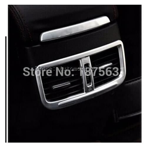 For MAZDA 6 ATENZA 2014 -2016 outlet decoration frame back air conditioning sticker decoration ring for ATENZA accessories