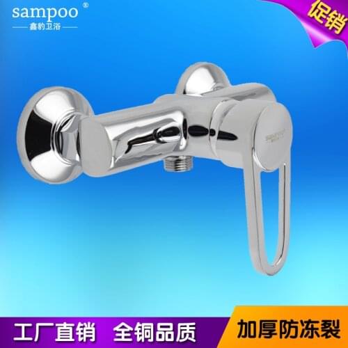 Copper shower mixing valve faucet hot and cold bath faucet sanitary ware hardware factory approved factory direct