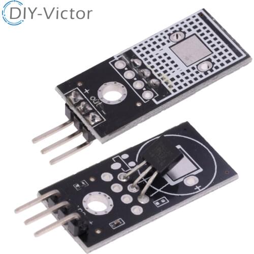 18B20 DS18B20 Digital Signal Output Temperature Measurement Module Board Detection Sensor for Arduino DC 5V Dupont Wire