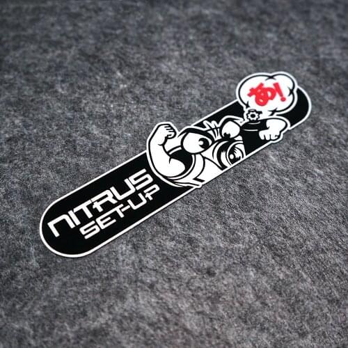 JDM Style Turbo Charged Motorcycle Bicycle Stickers Auto Truck Decorate Vinyl PVC Decals Scratches Cover