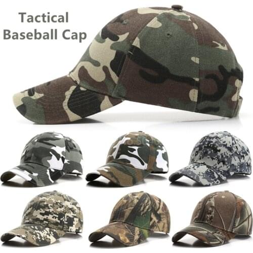 Tactical Baseball Cap Camouflage American Military Boonie Hat Men Army Outside Sun Protection Snapback Hiking Hunting Camo Hats