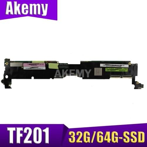 TF201 tablet motherboard For Asus TF201 64GB 32G SSD Mainboard Work Well and Logic board