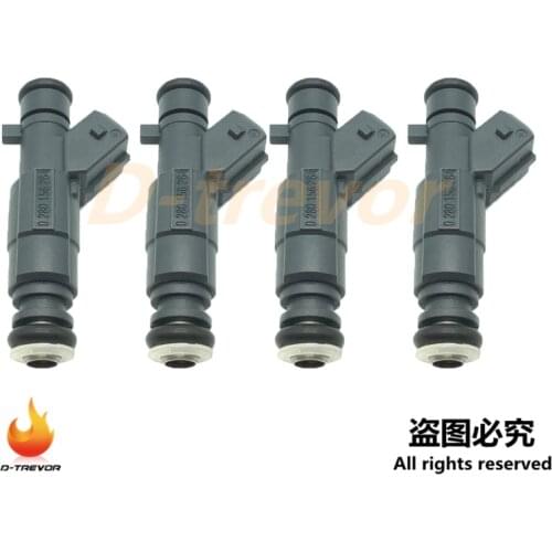 4Pcs OEM Fuel injector Nozzle 0280 156 264 For Chery TIGGO T11 QIYUN 0280156264