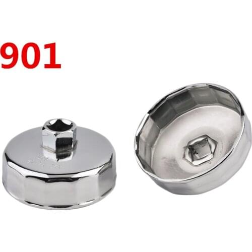 Youwinme 901 Car Steel Oil Filter Wrench Socket Remover Tool 64-65mm 14 Tooth Flute For Auto Nissan Honda Merrie