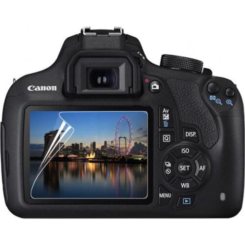 3 x PET Screen Protector Clear Soft Film for Canon EOS 650D 70D 700D 750D 760D 77D 9000D 80D 800D 8000D 90D Kiss X9i X8i X7i X6i