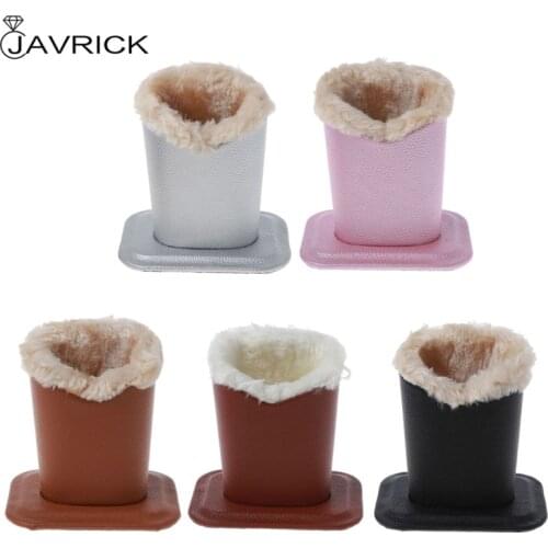 PU Leather Eyeglass Holders Sunglass Stands with Soft Plush Lining Eyeglass Holder Stands Safe Plush Lined Glasses Case
