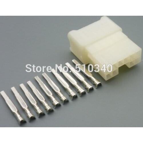 1set 10 hole 2.3mm waterproof jacket Automotive car connector plug with terminal