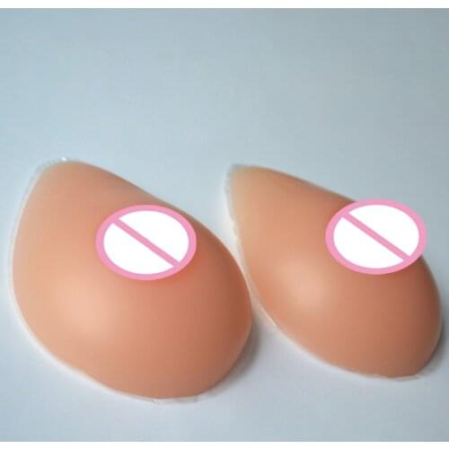 300g/pair 36A Cup Silicone False Breasts Forms Lifelike Fake Boobs For Mastectomy Postoperative Women Shemale Coss Dresser