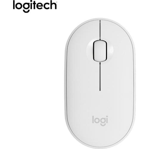 Original Logitech Newest PEBBLE Bluetooth Mouse Mini&Thin 1000DPI 100g High Precision Optical Tracking Unifying Colorful Mouse
