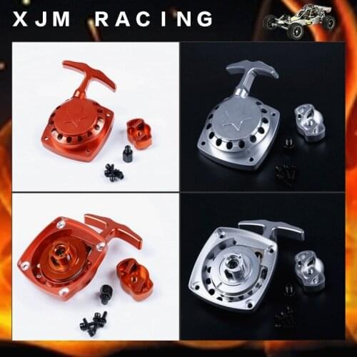 CNC Metal Easy Pull Starting with Starter Pulley for 1/5 Zenoah Rovan 32cc Engine Rc Car Parts