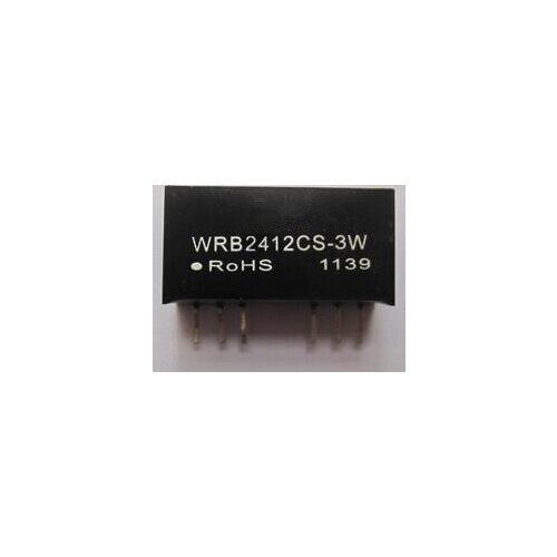 DC-DC WRB2412CS-3W WRB2412CS SIP Step-down power module 24V turn 12V Regulated isolated converter