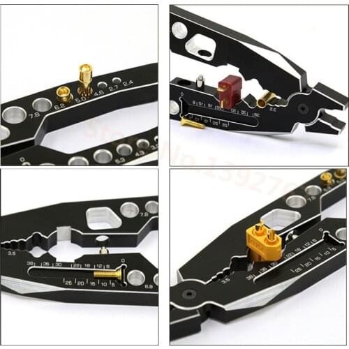 Remote control car assembly tool all-metal multi-function RC shock-absorbing tool pliers Ball nose pliers Suspension lever tool
