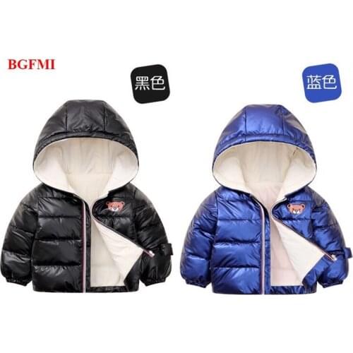 Baby Boy Girls Jacket 2020 Winter for infant Girl Coat Kids Warm Hooded Outerwear Coat for Boys kid Jacket Coat Children Clothes