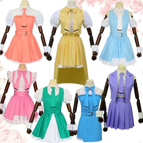 New Oshi ga Budoukan Ittekuretara Shinu Maina Ichii mali halata Costume party dress