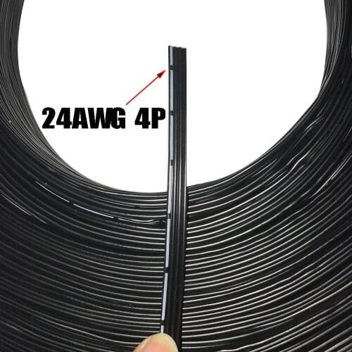 Extra Soft Silica Gels Wire 24AWG 2P 4P Robot Dedicated Line Connection Model Aircraft Wiring Connection Signal Line Test Wire