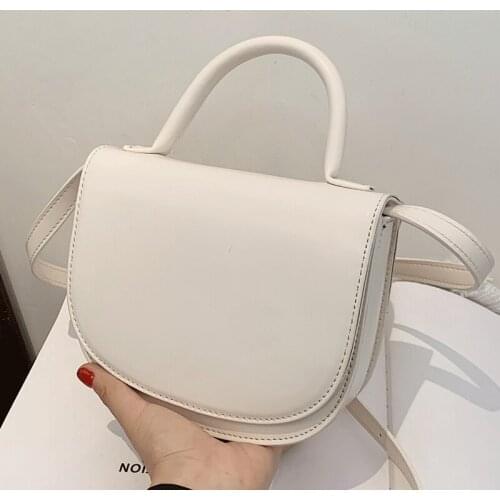 Crossbody Bags for Women Leather Messenger Bag Sac A Main Femme Solid Color Shoulder Bag Female Simple Handbags Bolsa Flap Bags