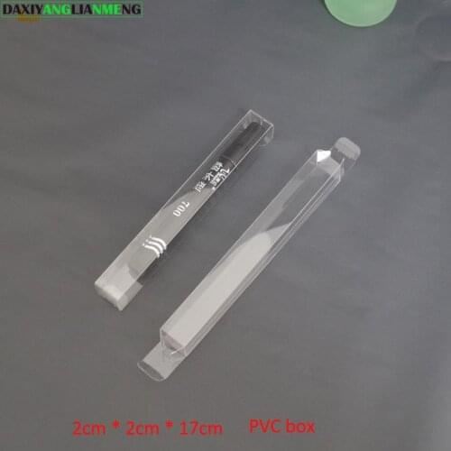 Packaging Box Pen Protective Film Lipstick Tube Pvc 100pcs/lot 2x2x17cm Bottle Plastic