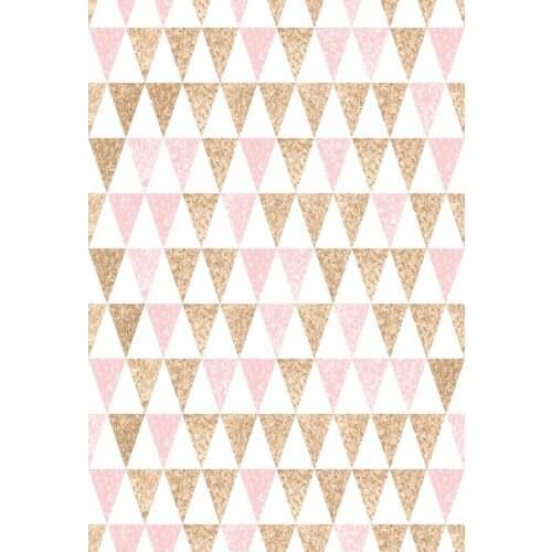 VinylBDS Backgrounds Photo Studio Light-Colored Triangle For Children Kate Photographic Background Pink Photography Backdrops