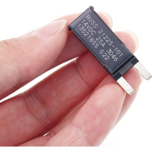 1pc 25A automatic reset fuse 12225-101 For Buick LaCrosse 13521855 Cadillac for Carter excavator air conditioner A/C