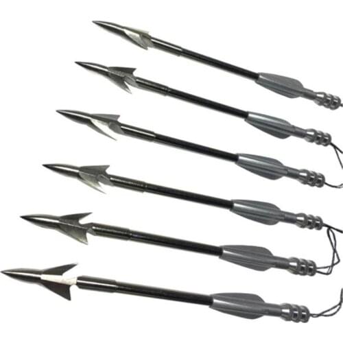 142mm Hunting Fishing Arrows Stainless Steel Slingshot Darts Fishing Slingshot Rifle Arrows Enter Water No Deviation Dart