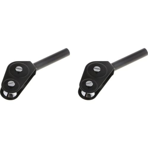 2 Pieces Fishing Rod Double Roller Pole Guides Bearing Trolling Rod Roller Guide Tip Tops Fishing Tools