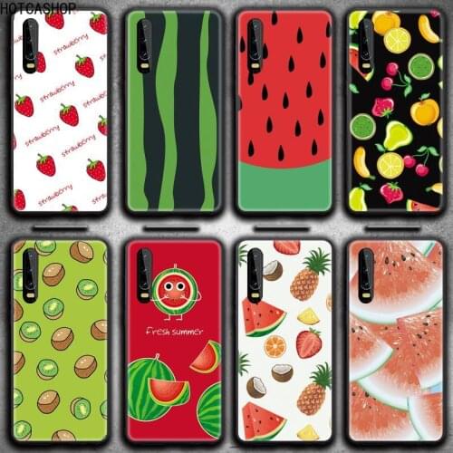 Fruit watermelon avocado strawberry Phone Case for Huawei P20 P30 P40 lite E Pro Mate 30 20 Pro P Smart 2020 P10