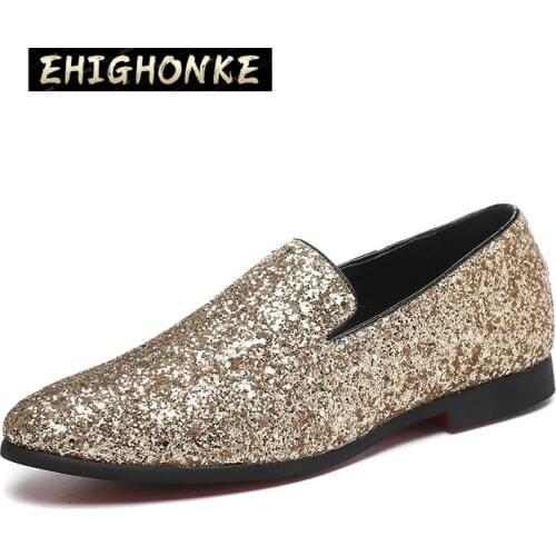 EHIGHONKE Mens Loafers