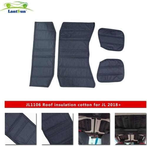 Lantsun JL1106 roof insulation cotton Heat Insulation Cotton for jeep wrangler jl 2018