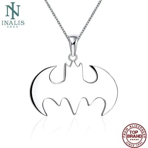 INALIS Geometry Copper Necklace For Unisex Simple Individuality Show Jewelry Silver Plated Fashion Pendent Necklaces Hot Sale