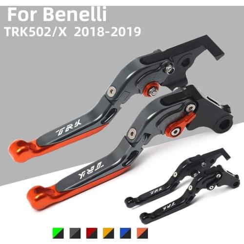 Motorcycle Folding Extendable CNC Moto Adjustable Clutch Brake Levers For Benelli Jinpeng 502 TRK502 TRK 502X 2019 2018