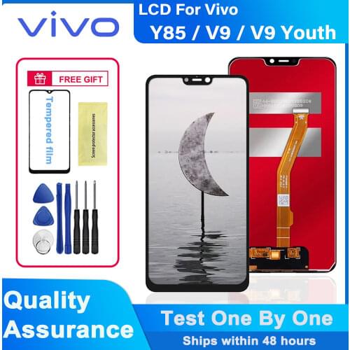 TFT 6.26" LCD Display for Vivo V9/V9 Youth LCD display screen touch screen Digitizer Assembly for Vivo Y85 LCD Grade AAA