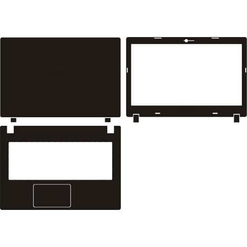 Laptop Sticker Skin Decals Carbon fiber Cover Protector for Acer A314-32 14"