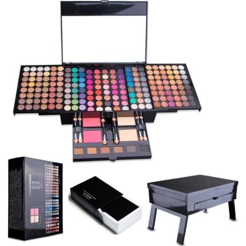 POPFEEL 194 Color Comprehensive Makeup Palette For Professional Beauty Shop Eyeshadow Eyeliner Blush 2021 Cosmetic Tools TSLM1