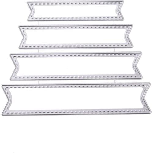 Frame Cutting Dies Stencil DIY Scrapbooking Embossing Album Paper Card Crafts