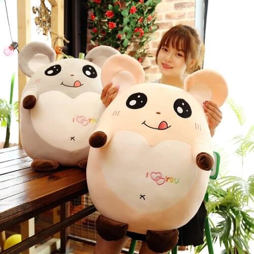 Cute Mouse Pillow Super Soft Plush Mouse Doll Mouse Doll Stuffed Rat Plush Animal Toy For Girl friend Mascot New Year Gift